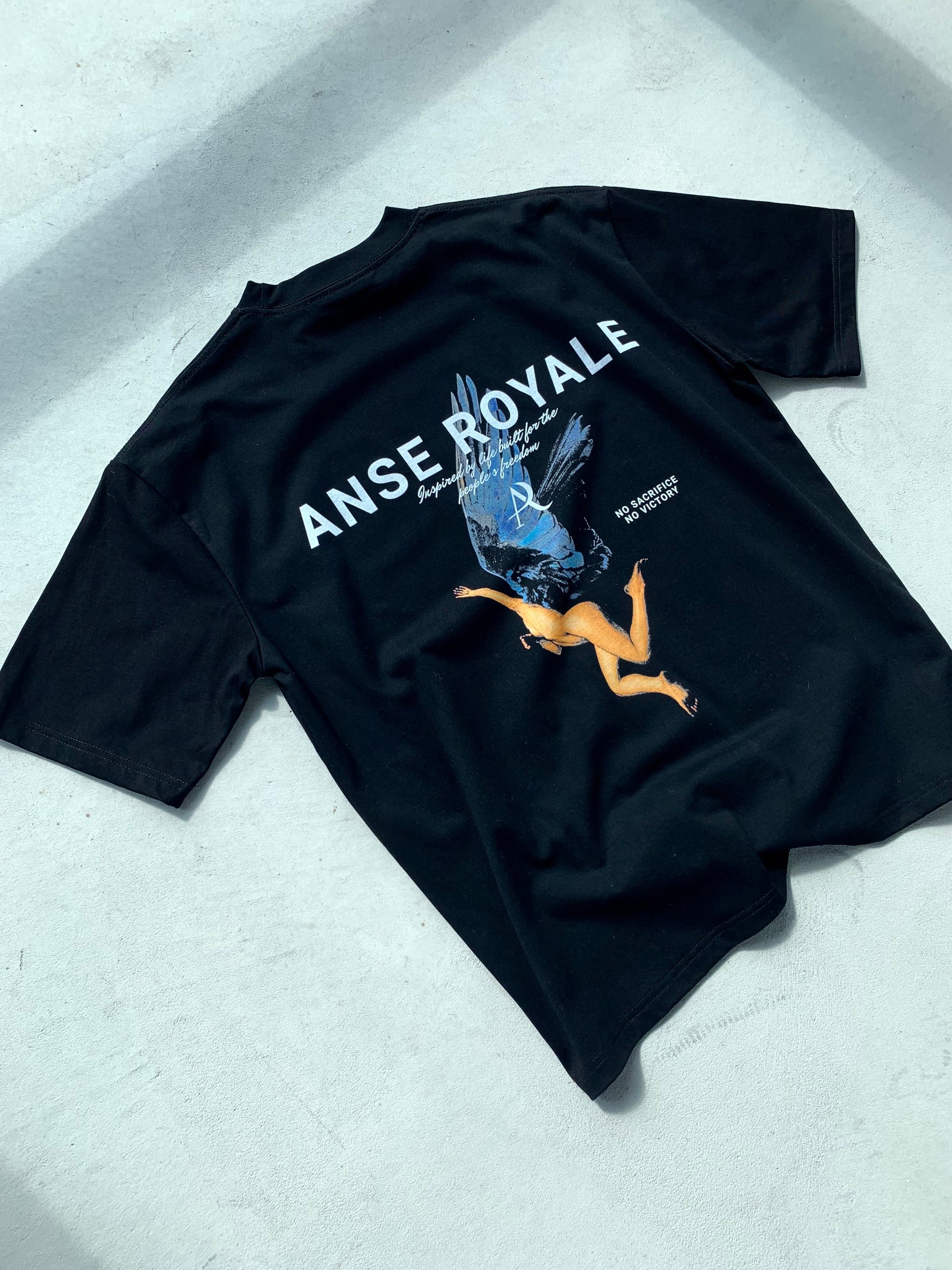 No Sacrifice No Victory - Premium Shirts & Tops from ANSE ROYALE - Shop now at ANSE ROYALE