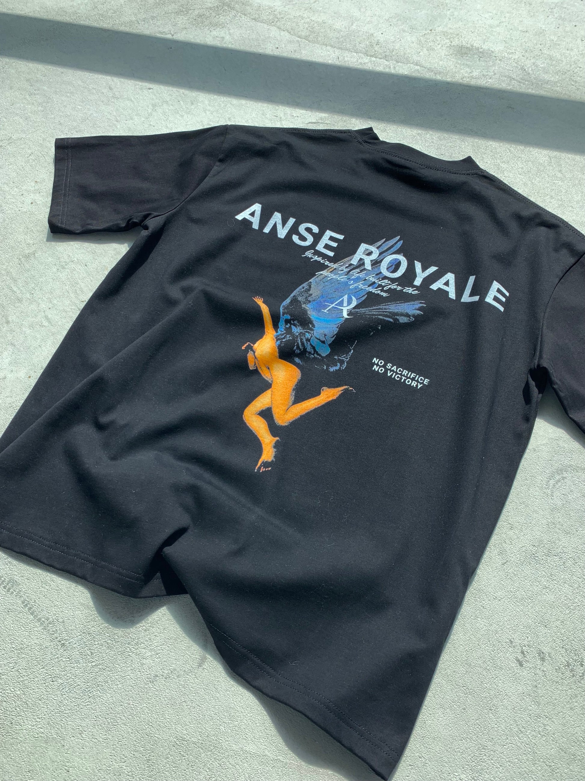No Sacrifice No Victory - Premium Shirts & Tops from ANSE ROYALE - Shop now at ANSE ROYALE