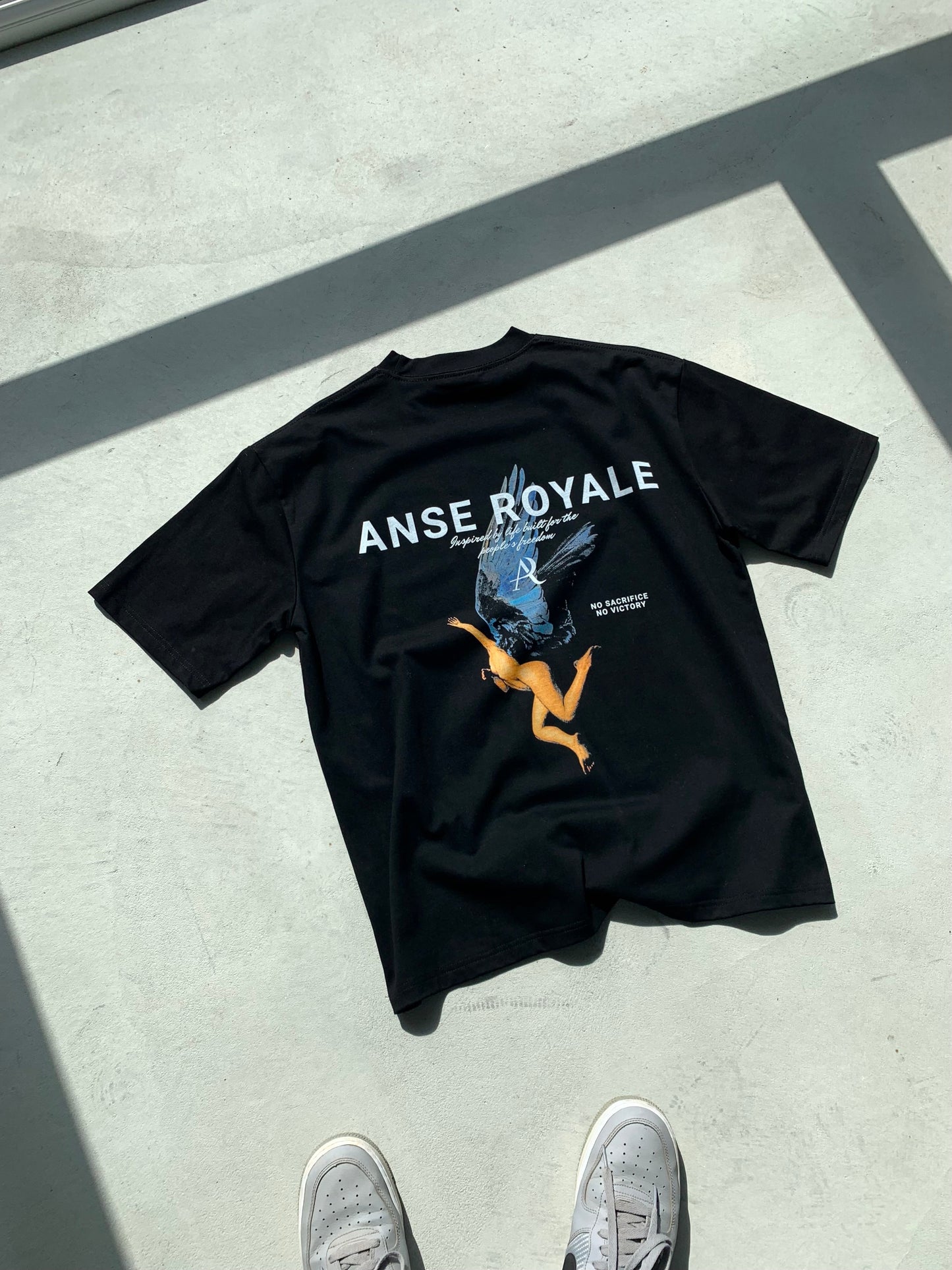 No Sacrifice No Victory - Premium Shirts & Tops from ANSE ROYALE - Shop now at ANSE ROYALE