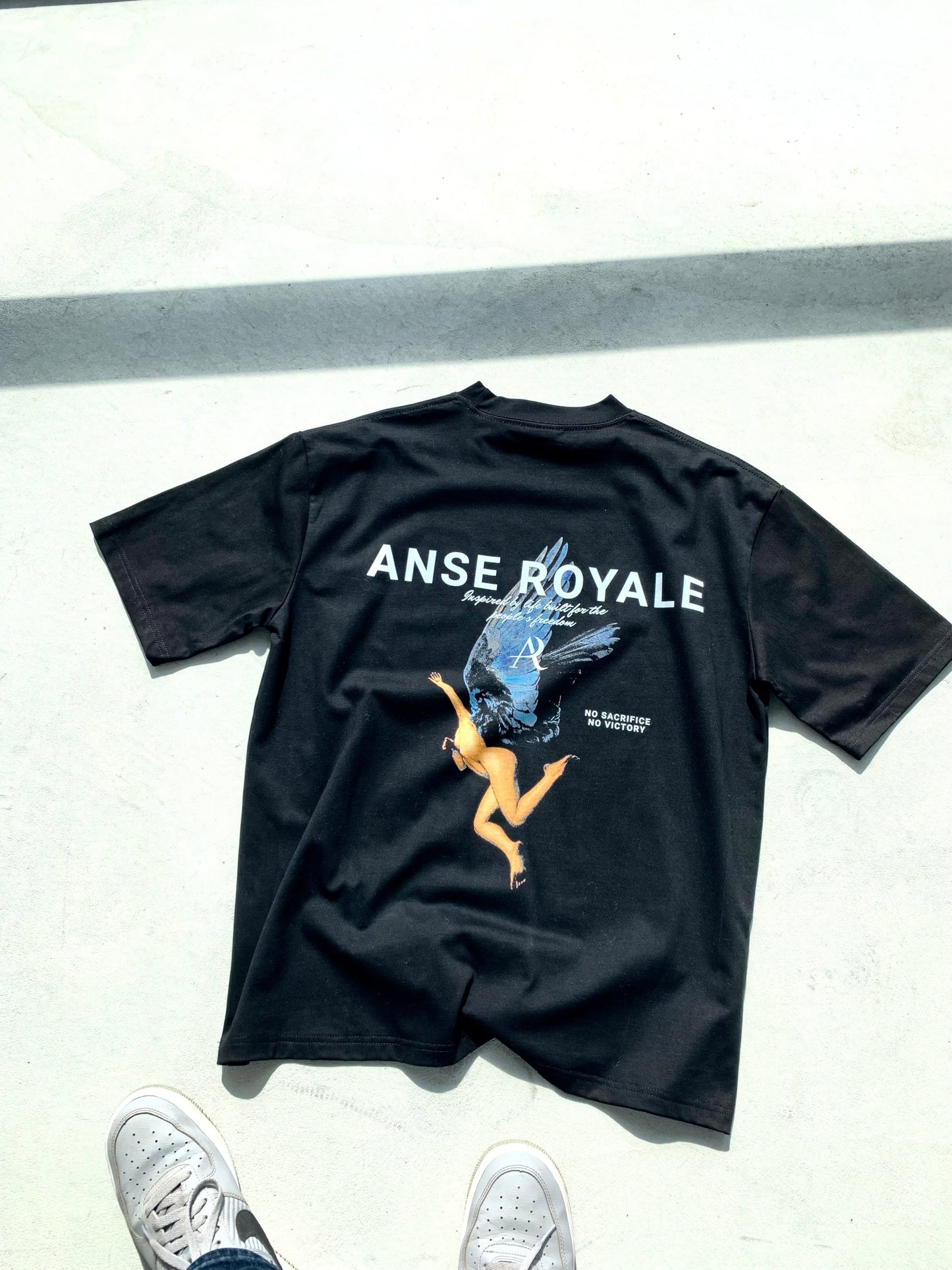 No Sacrifice No Victory - Premium Shirts & Tops from ANSE ROYALE - Just $50! Shop now at ANSE ROYALE