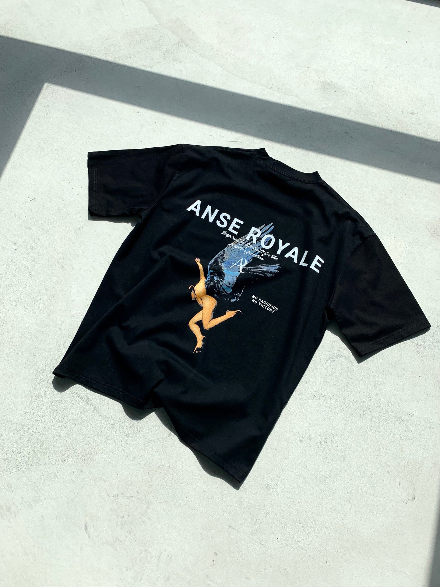No Sacrifice No Victory - Premium Shirts & Tops from ANSE ROYALE - Just $50! Shop now at ANSE ROYALE