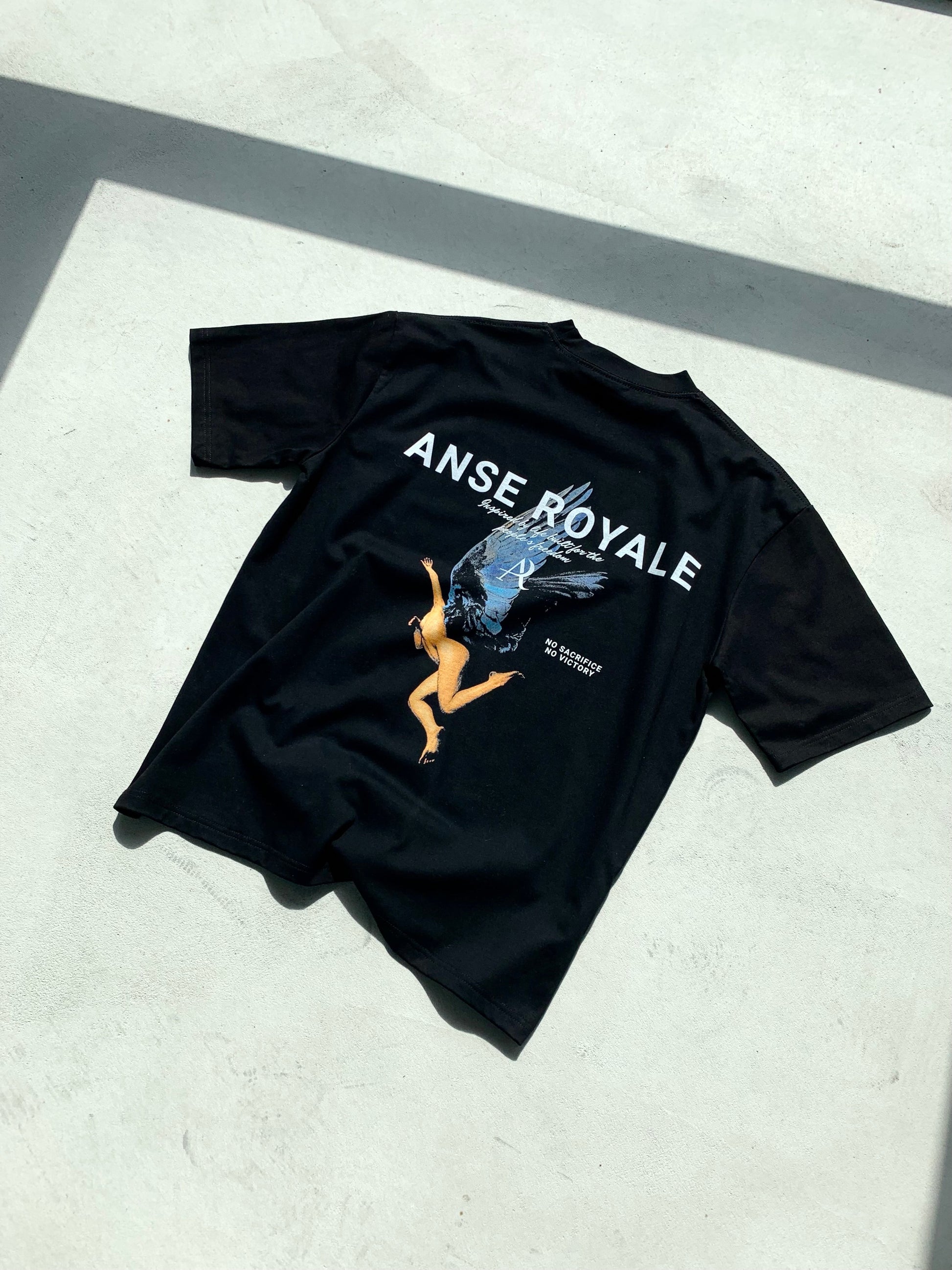 No Sacrifice No Victory - Premium Shirts & Tops from ANSE ROYALE - Shop now at ANSE ROYALE