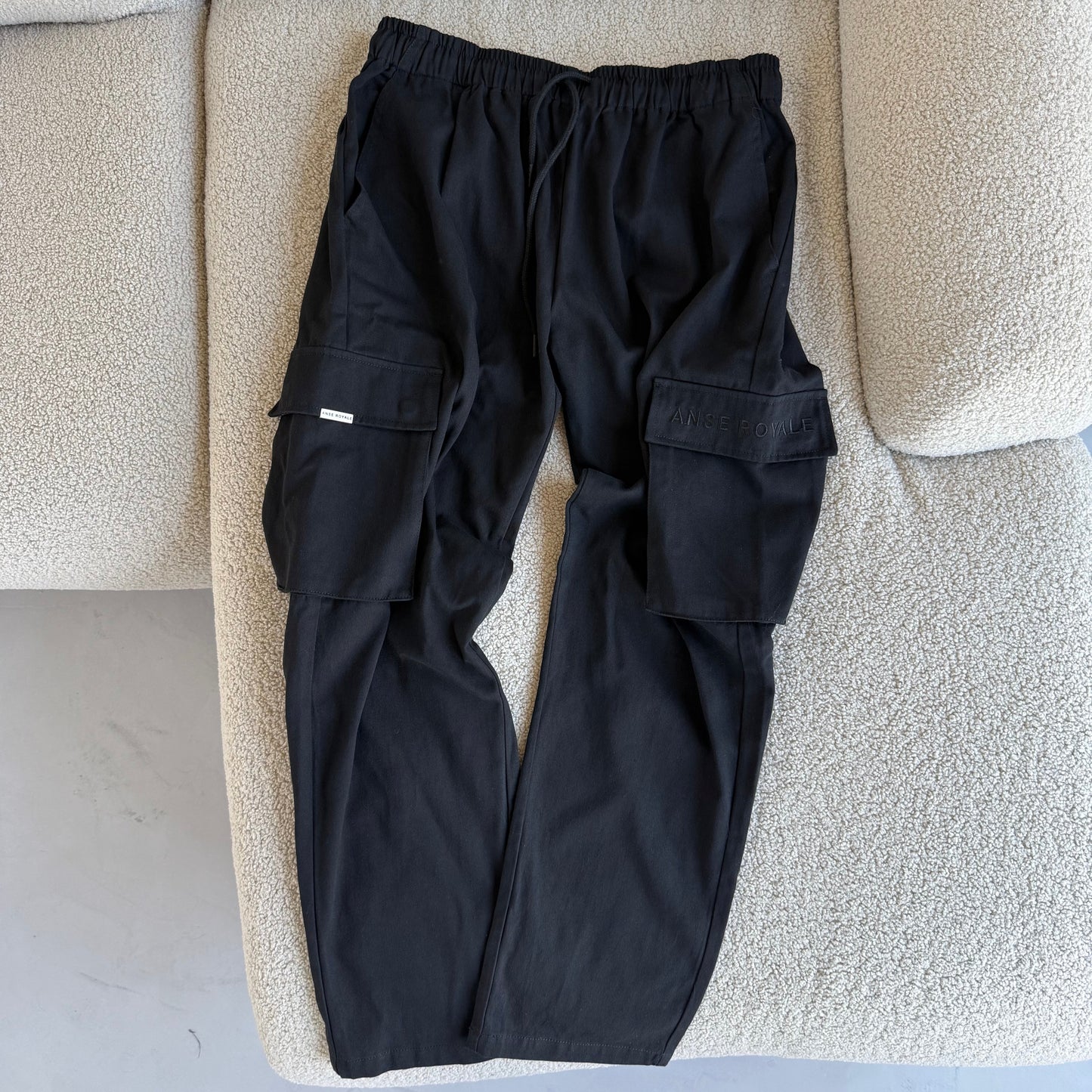 Midnight Edition Cargo Pants - Premium  from ANSE ROYALE - Shop now at ANSE ROYALE