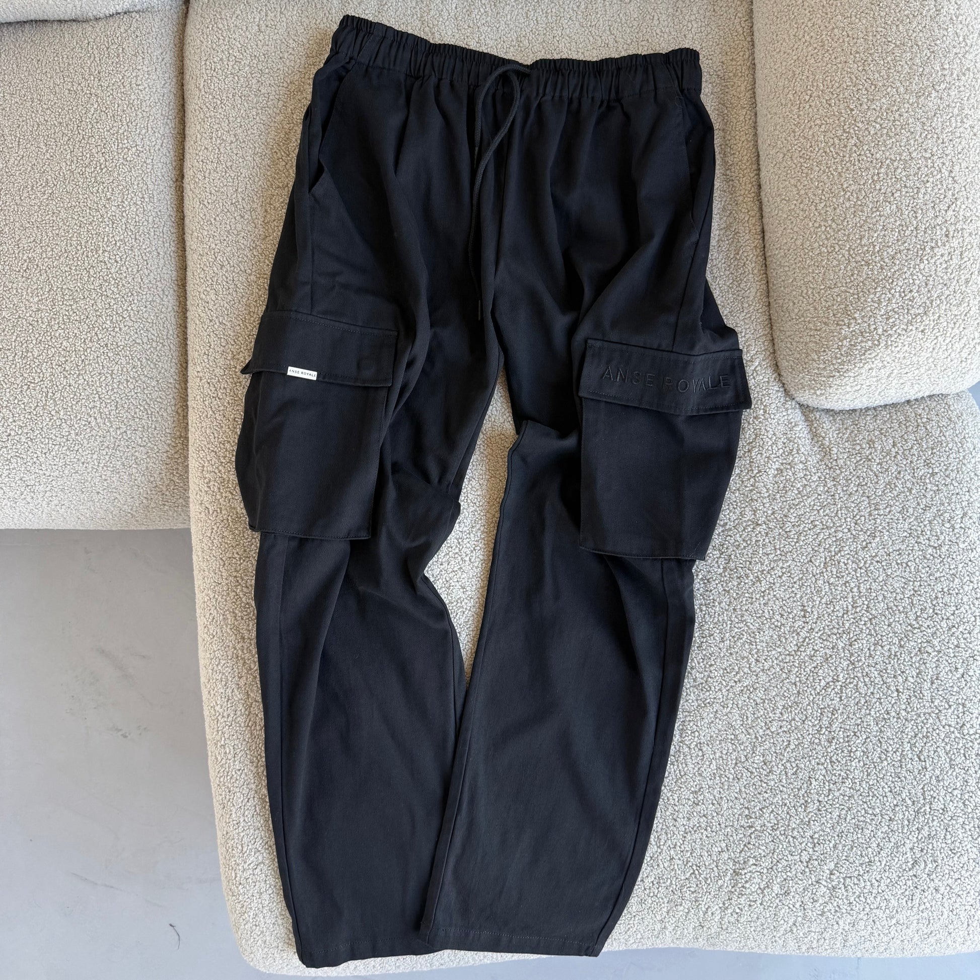 Midnight Edition Cargo Pants - Premium  from ANSE ROYALE - Shop now at ANSE ROYALE