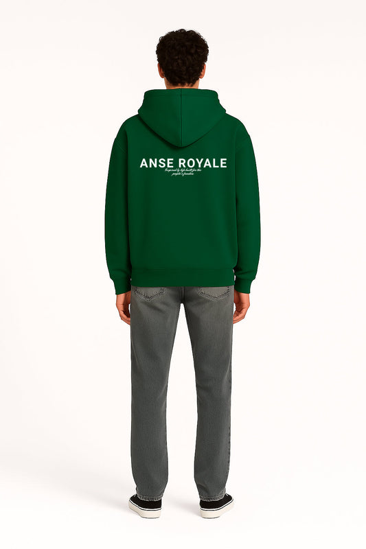 Signature Origins Hoodie Forrest Green - Premium hoodies from ANSE ROYALE - Shop now at ANSE ROYALE