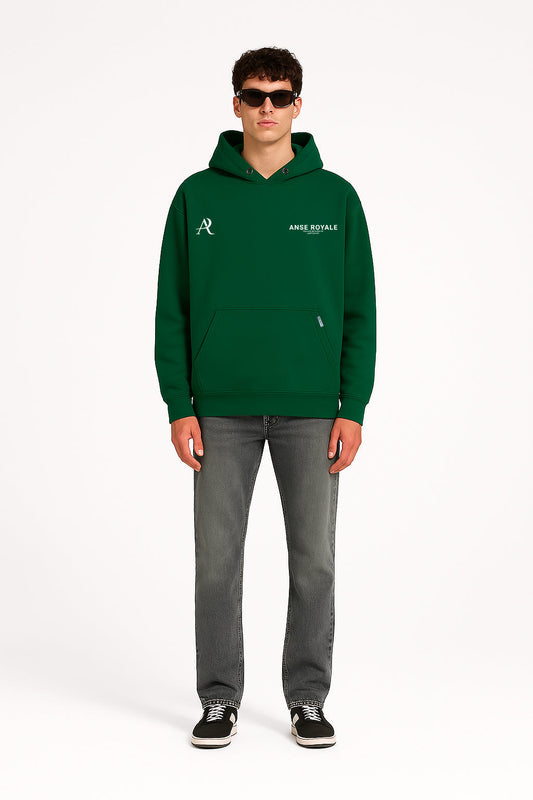 Signature Origins Hoodie Forrest Green - Premium hoodies from ANSE ROYALE -Shop now at ANSE ROYALE