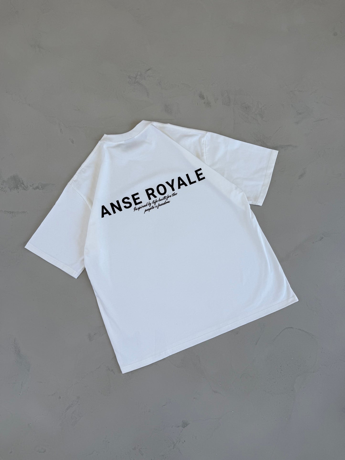 Signature Origins White - Premium Shirts & Tops from ANSE ROYALE -Shop now at ANSE ROYALE