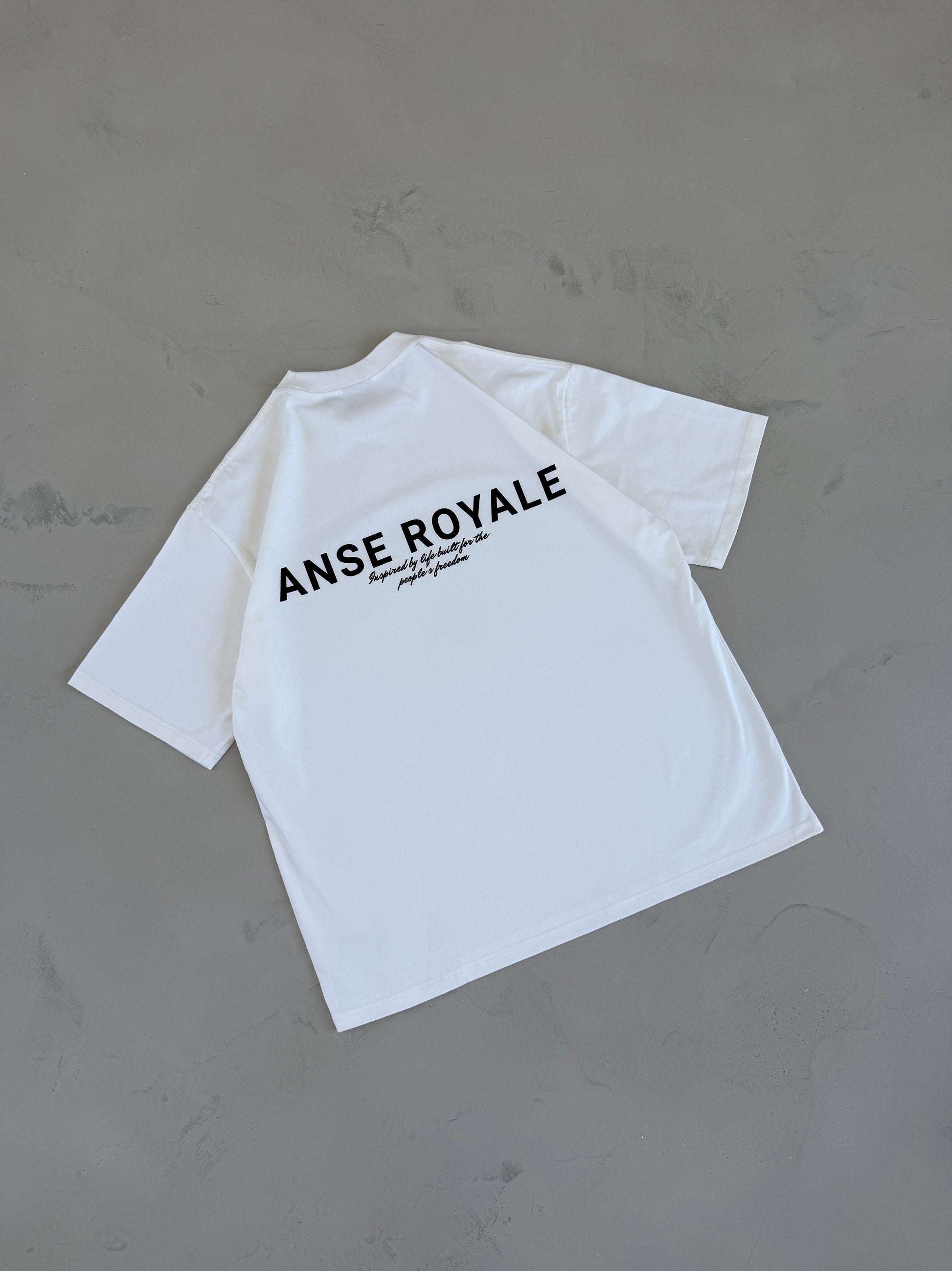 Signature Origins White - Premium Shirts & Tops from ANSE ROYALE -Shop now at ANSE ROYALE