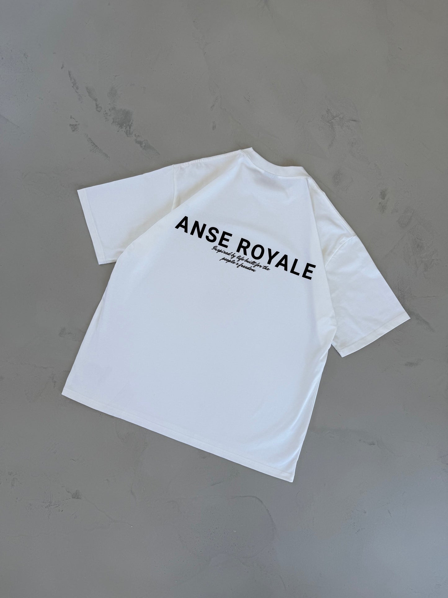 Signature Origins White - Premium Shirts & Tops from ANSE ROYALE -Shop now at ANSE ROYALE