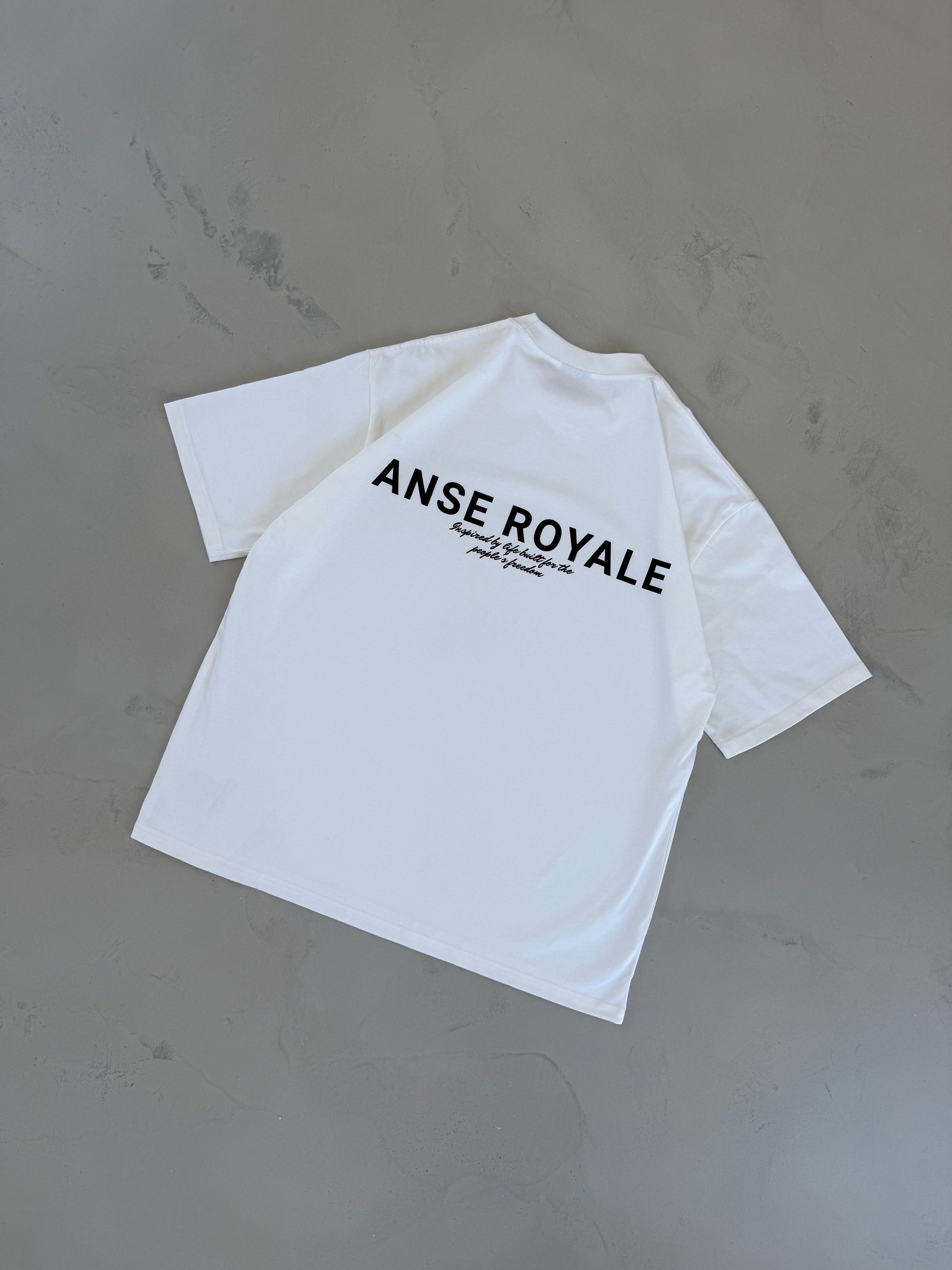 Signature Origins White - Premium Shirts & Tops from ANSE ROYALE -Shop now at ANSE ROYALE