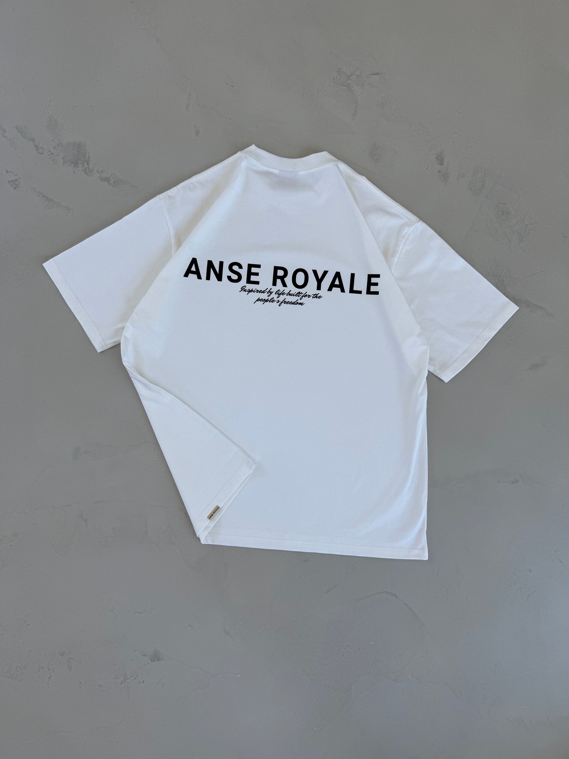 Signature Origins White - Premium Shirts & Tops from ANSE ROYALE -Shop now at ANSE ROYALE