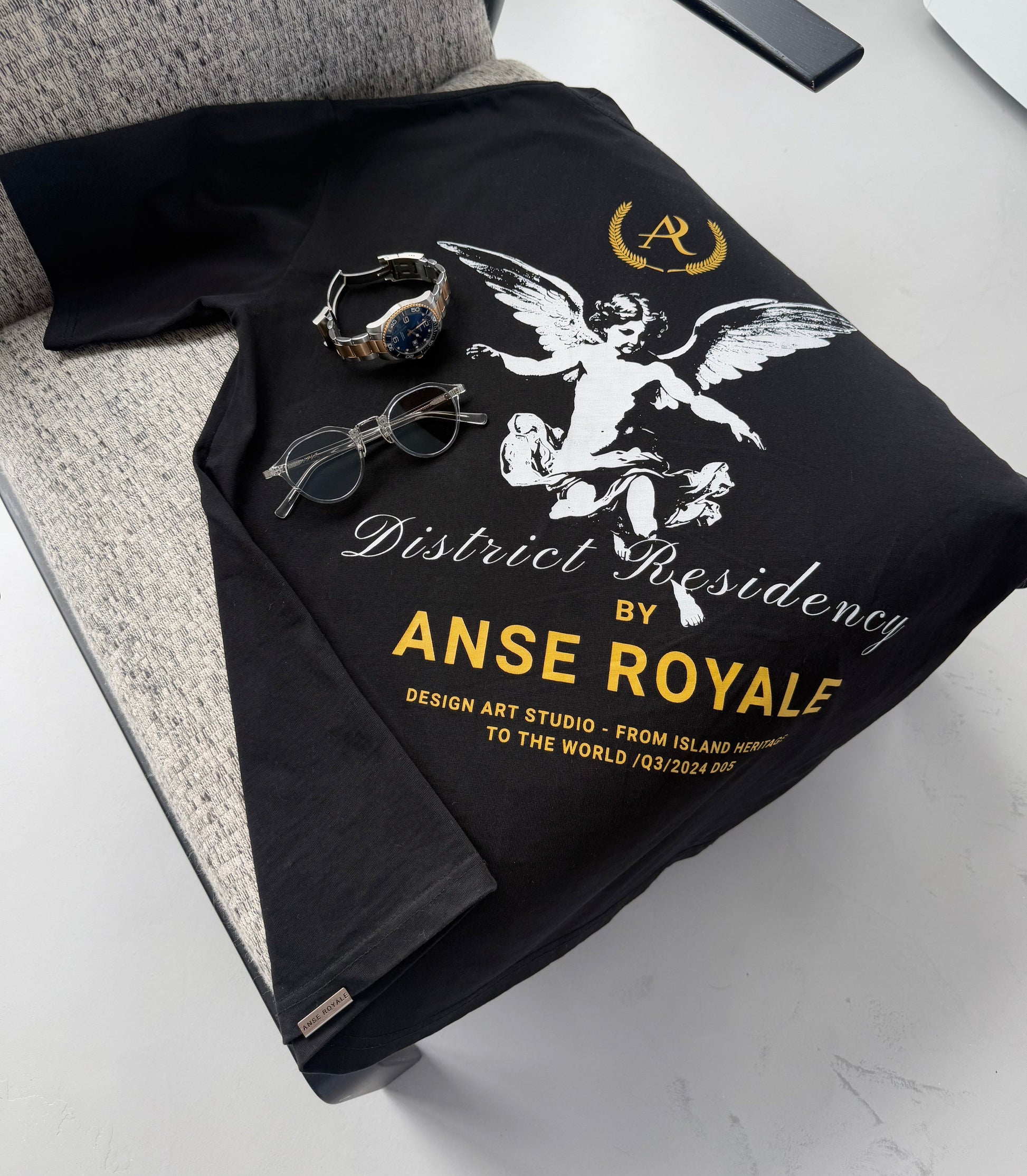 Art Studio - District Residency - Premium Shirts & Tops from ANSE ROYALE -Shop now at ANSE ROYALE