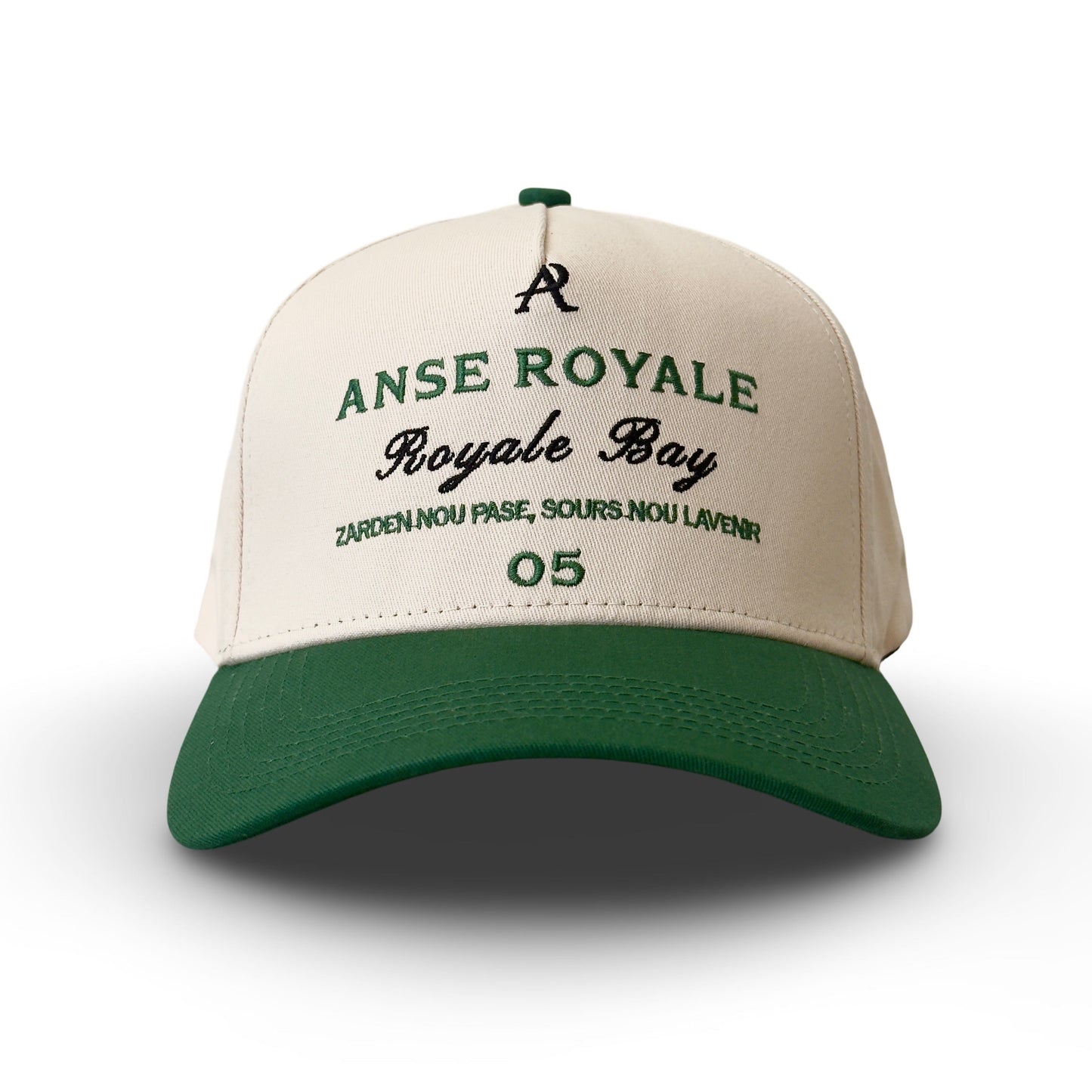 Zarden 05 Snapback Hat Green/Beige