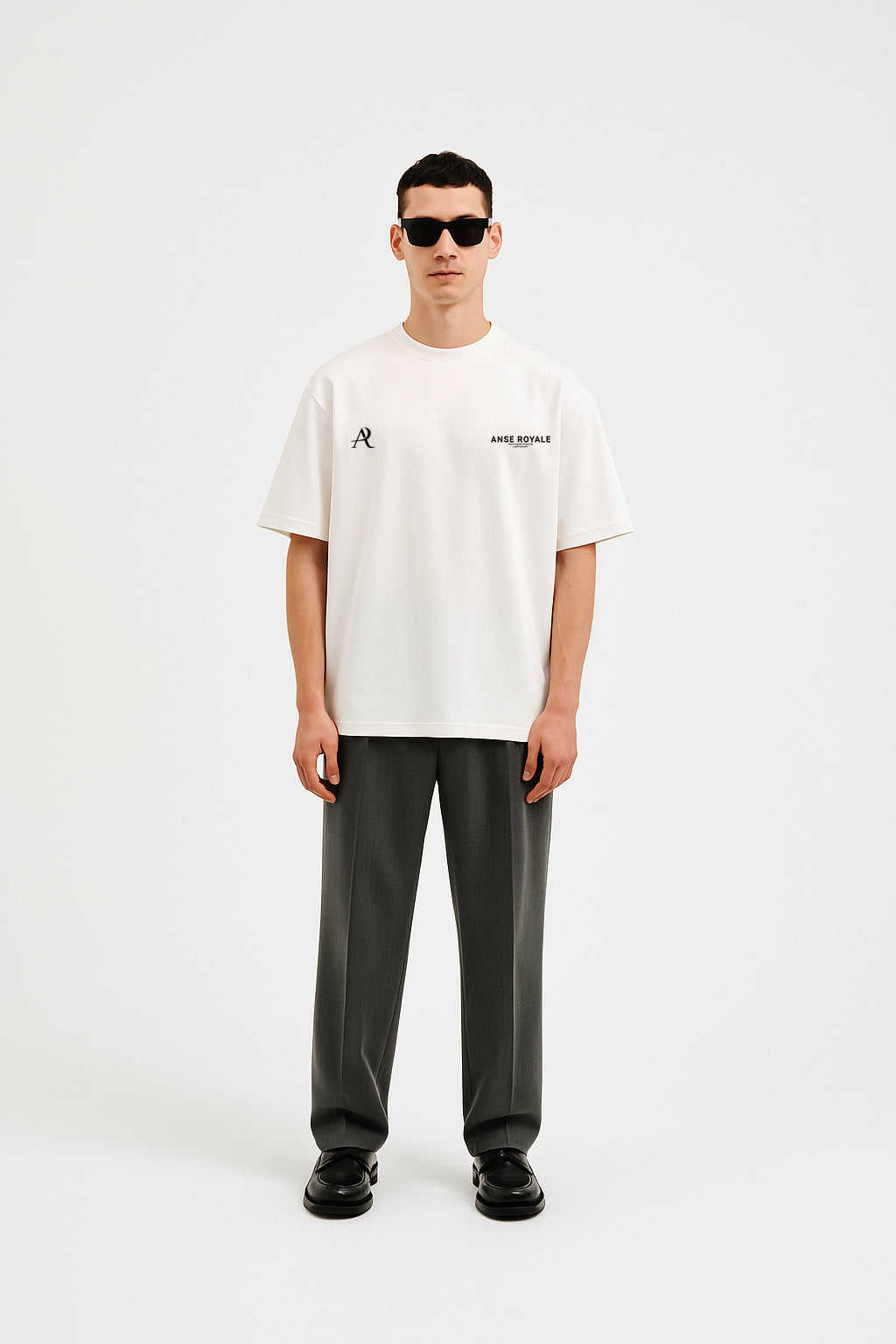 Signature Origins White - Premium Shirts & Tops from ANSE ROYALE -Shop now at ANSE ROYALE