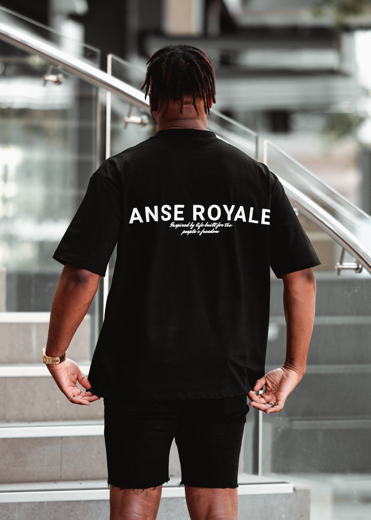 Signature Origins Black - Premium Shirts & Tops from ANSE ROYALE - Shop now at ANSE ROYALE