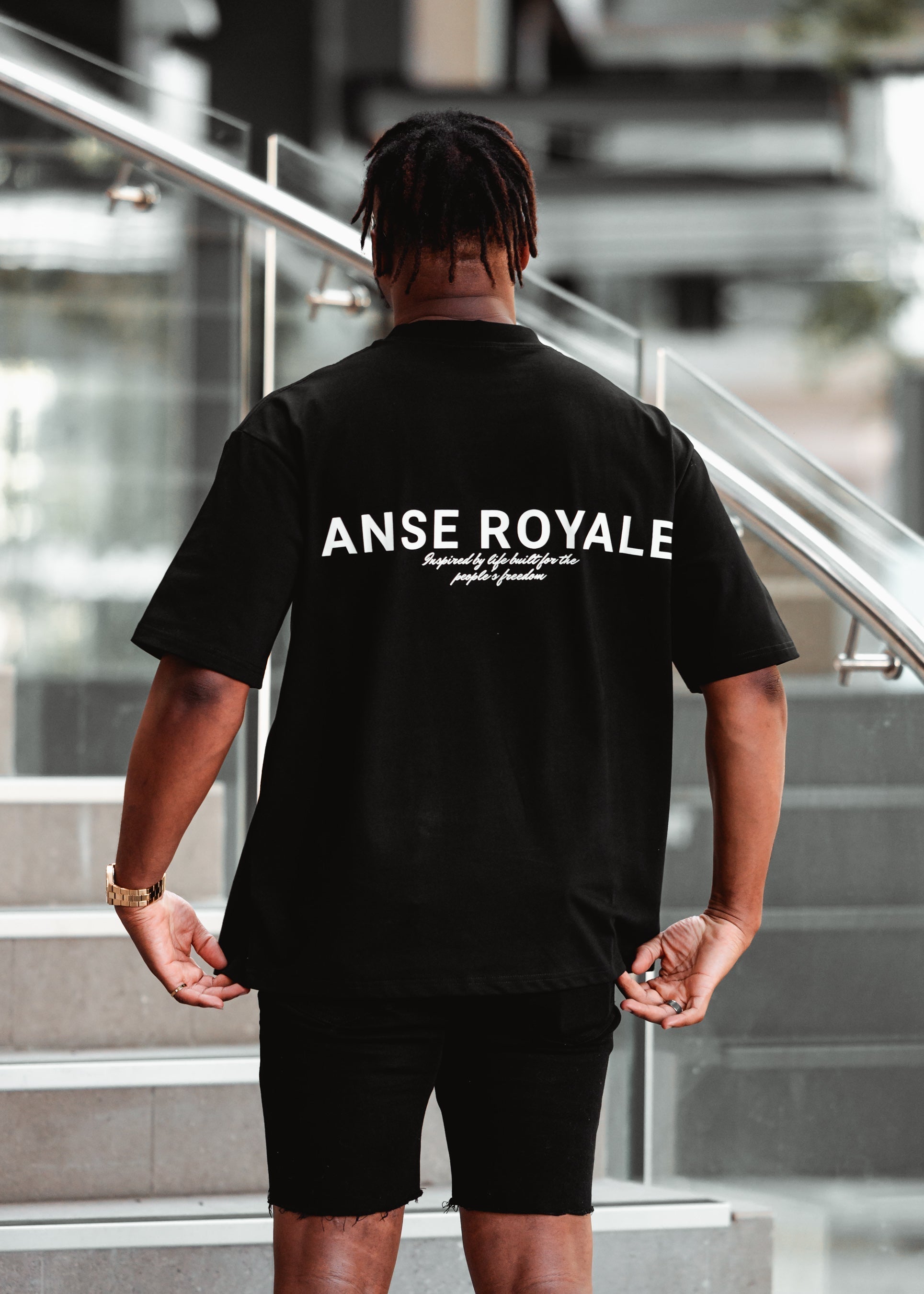 Signature Origins Black - Premium Shirts & Tops from ANSE ROYALE - Shop now at ANSE ROYALE