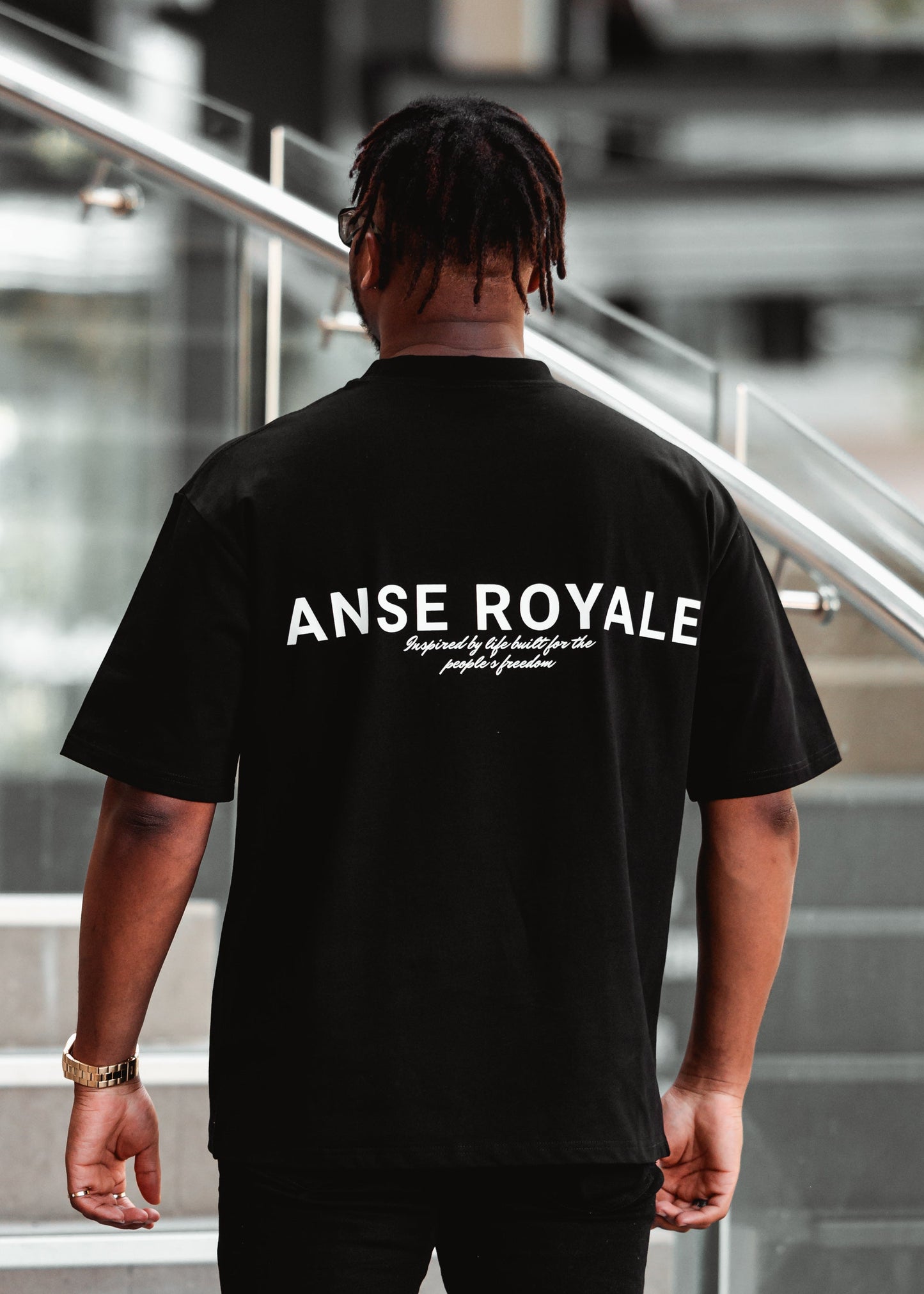 Signature Origins Black - Premium Shirts & Tops from ANSE ROYALE - Shop now at ANSE ROYALE