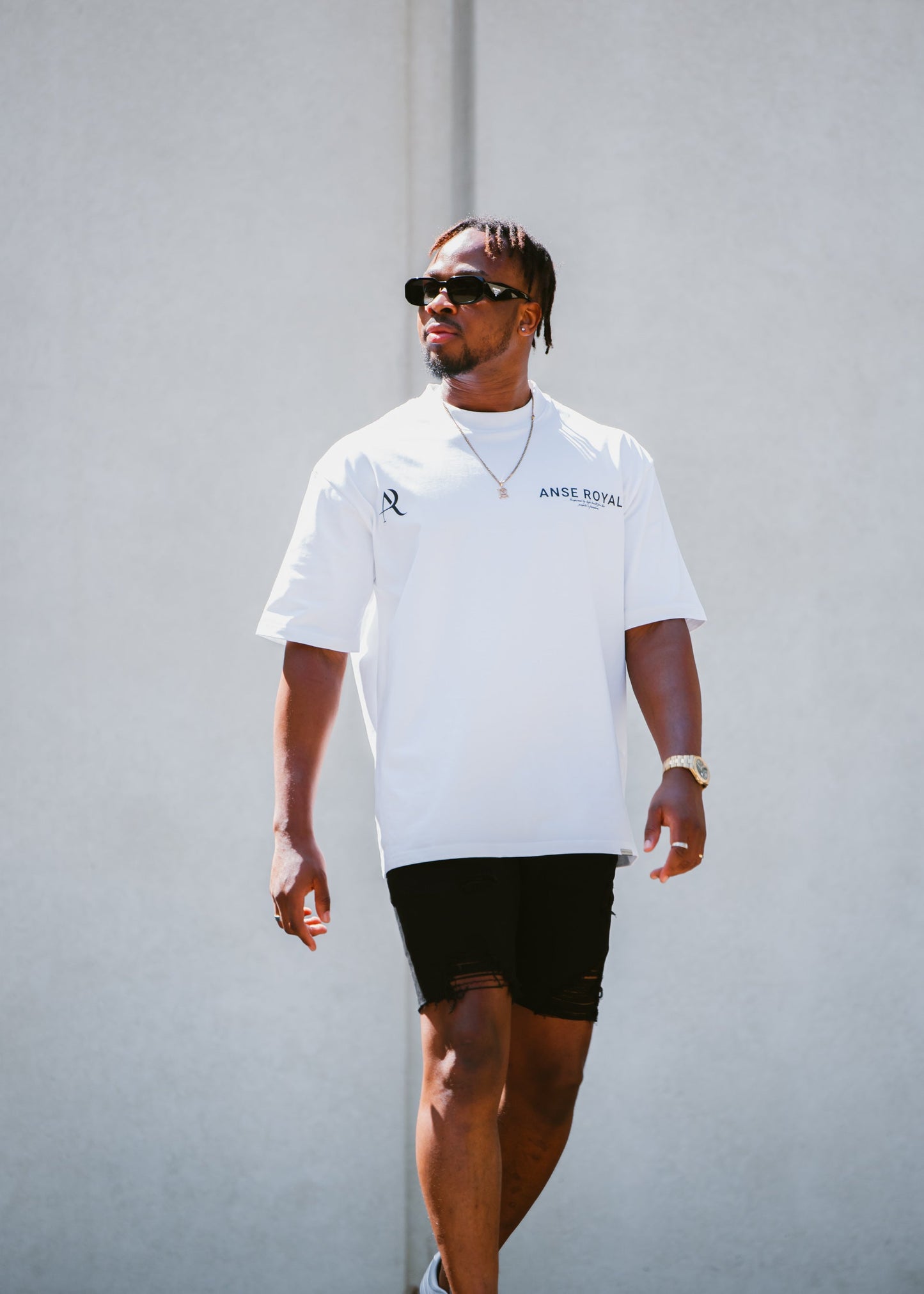 Signature Origins White - Premium Shirts & Tops from ANSE ROYALE -Shop now at ANSE ROYALE