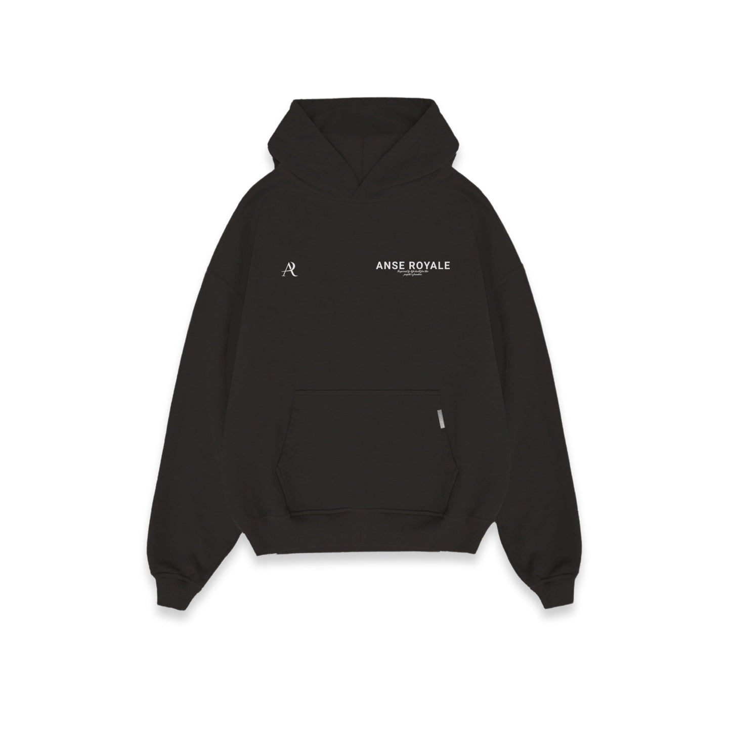 Signature Origins Hoodie Black - Premium hoodies from ANSE ROYALE - Shop now at ANSE ROYALE