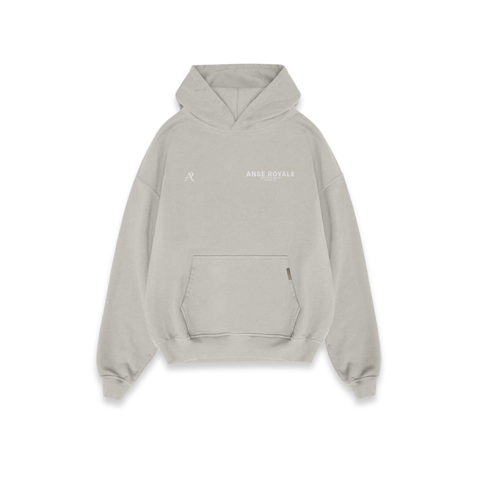 Signature Origins Hoodie Grey - Premium hoodies from ANSE ROYALE - Shop now at ANSE ROYALE