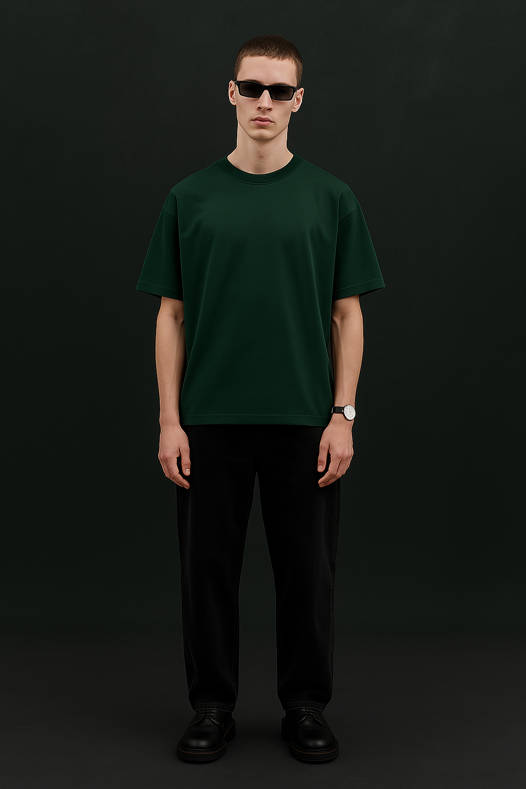 Heavy weight Blank Forrest Green - Premium Shirts & Tops from ANSE ROYALE - Just $41.30! Shop now at ANSE ROYALE