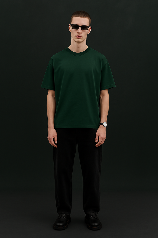 Heavy weight Blank Forrest Green - Premium Shirts & Tops from ANSE ROYALE - Just $41.30! Shop now at ANSE ROYALE