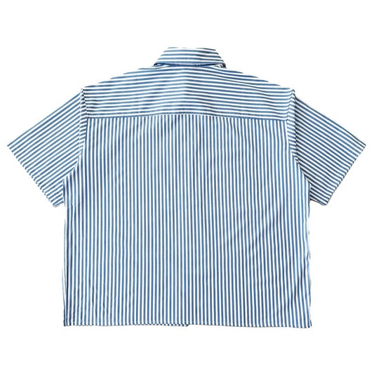 Royale Bay - Pinstripe White/Blue