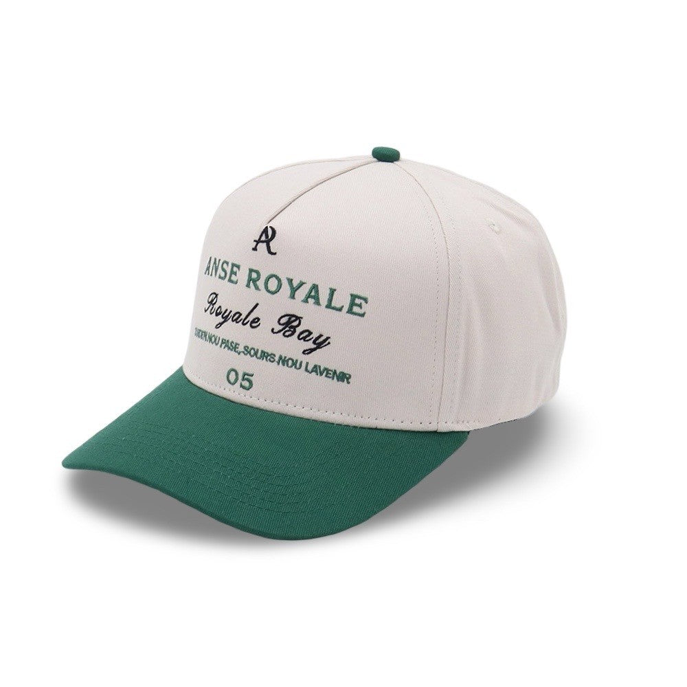 Zarden 05 Snapback Hat Green/Beige - Premium Accessories from ANSE ROYALE -Shop now at ANSE ROYALE