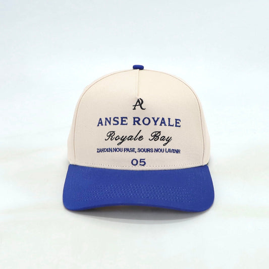 Zarden 05 Snapback Hat Blue/Beige