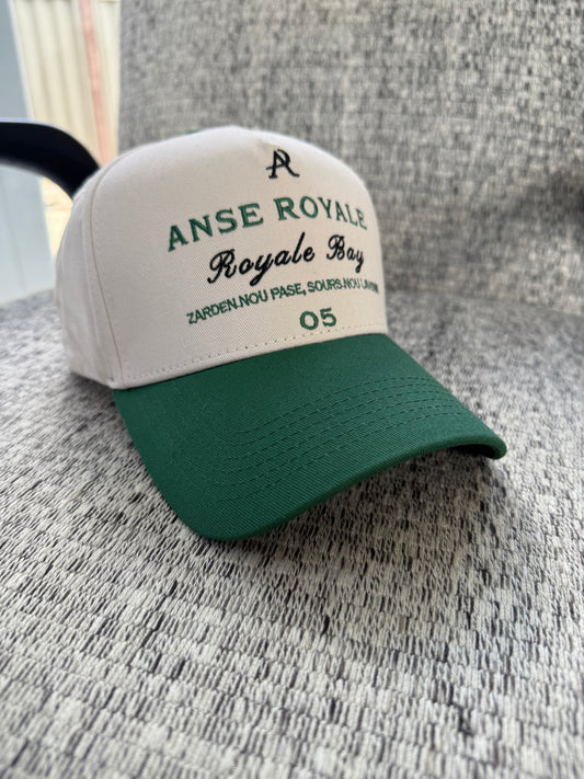 Zarden 05 Snapback Hat Green/Beige - Premium Accessories from ANSE ROYALE - Just $60! Shop now at ANSE ROYALE