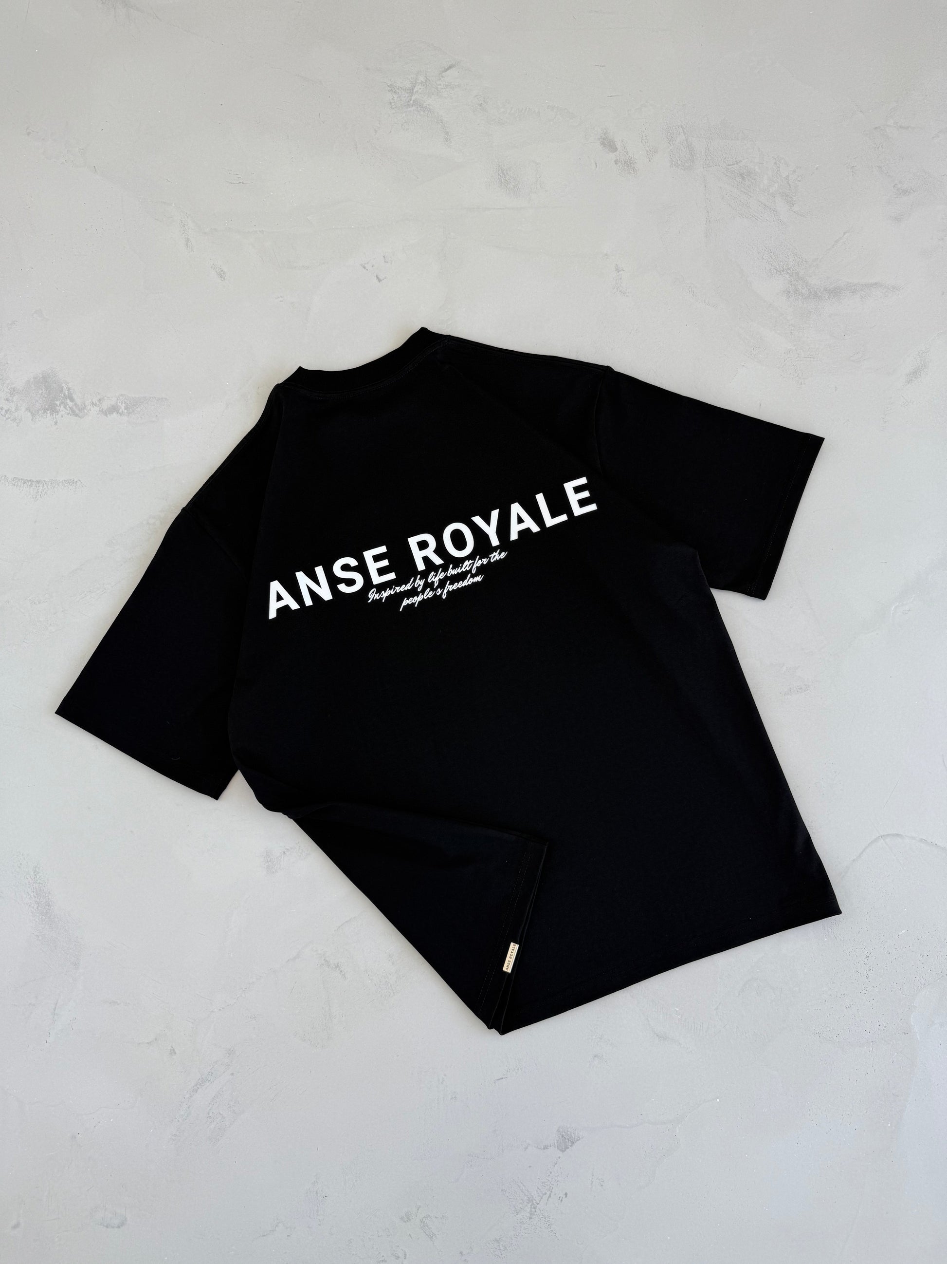 Signature Origins Black - Premium Shirts & Tops from ANSE ROYALE - Just $70! Shop now at ANSE ROYALE