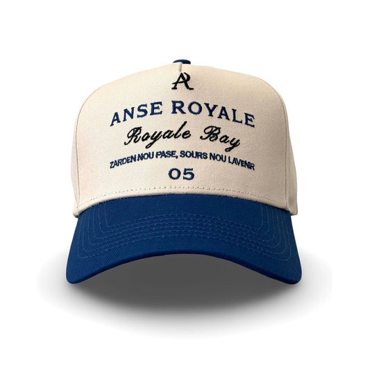 Zarden 05 Snapback Hat Blue/Beige