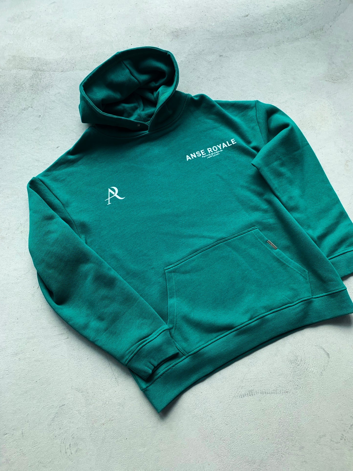 Signature Origins Hoodie Forrest Green - Premium hoodies from ANSE ROYALE - Just $159! Shop now at ANSE ROYALE