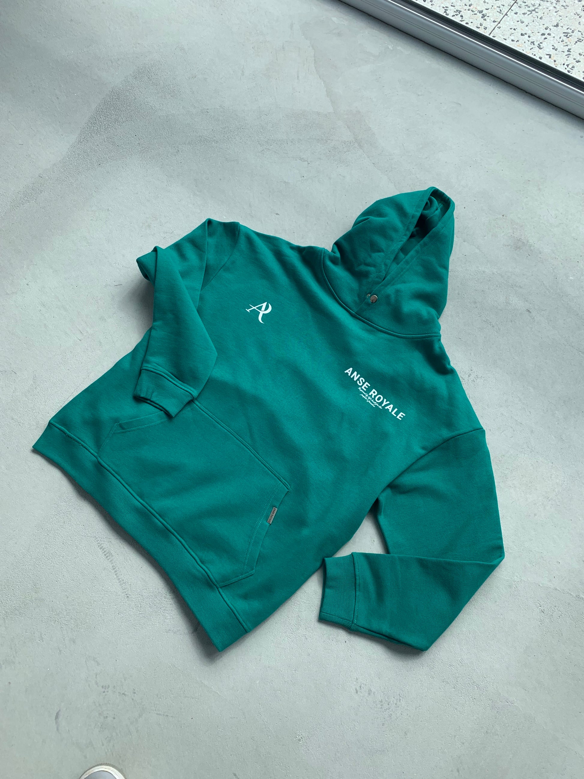 Signature Origins Hoodie Forrest Green - Premium hoodies from ANSE ROYALE - Just $159! Shop now at ANSE ROYALE