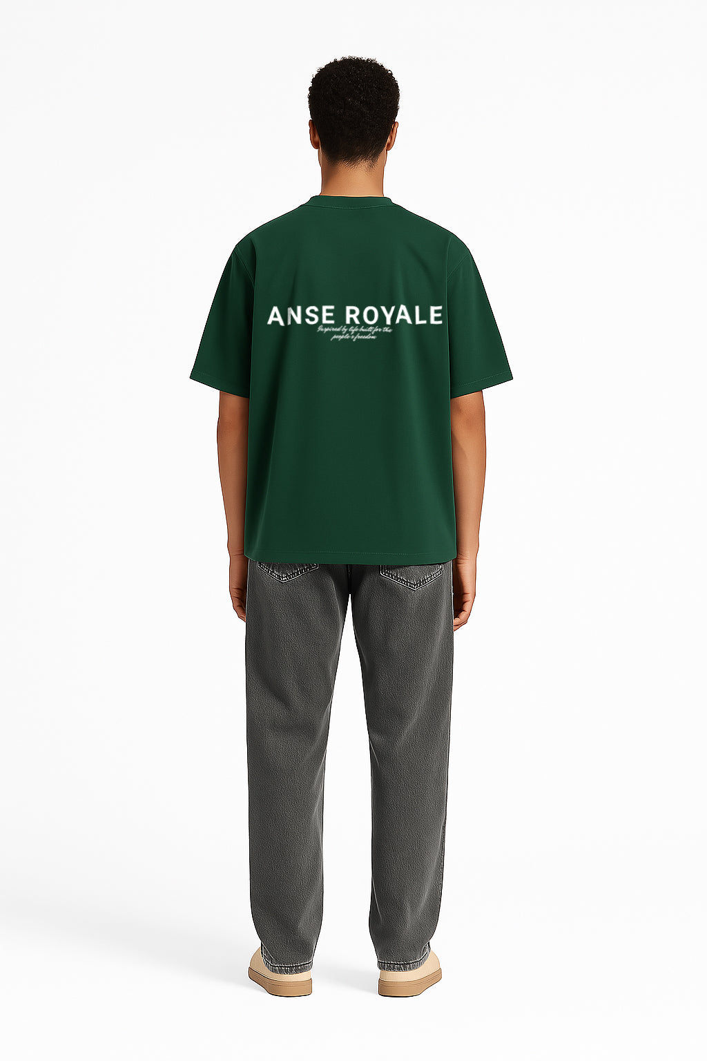 Signature Origins Forrest/Oat - Premium Shirts & Tops from ANSE ROYALE - Just $70! Shop now at ANSE ROYALE