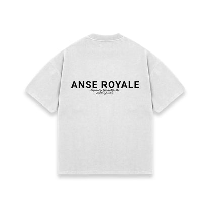 Signature Origins White - Premium Shirts & Tops from ANSE ROYALE - Just $70! Shop now at ANSE ROYALE