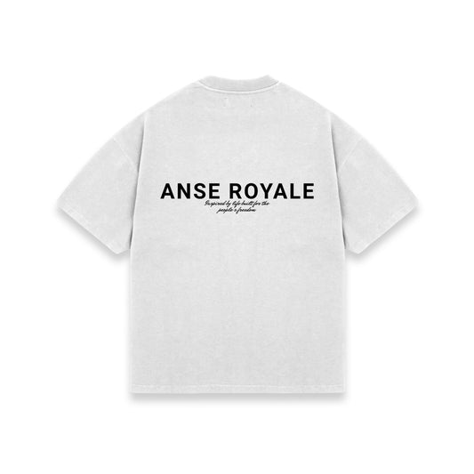 Signature Origins White - Premium Shirts & Tops from ANSE ROYALE - Just $70! Shop now at ANSE ROYALE