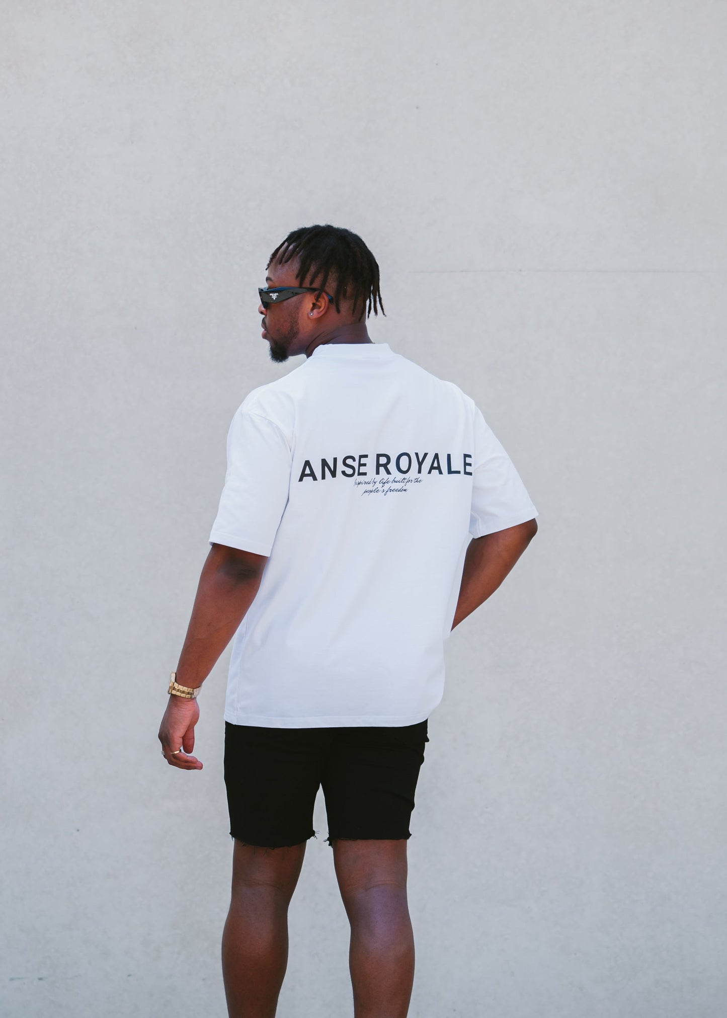 Signature Origins White - Premium Shirts & Tops from ANSE ROYALE - Just $70! Shop now at ANSE ROYALE