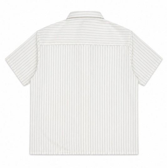Royale Bay - Pinstripe White/Black