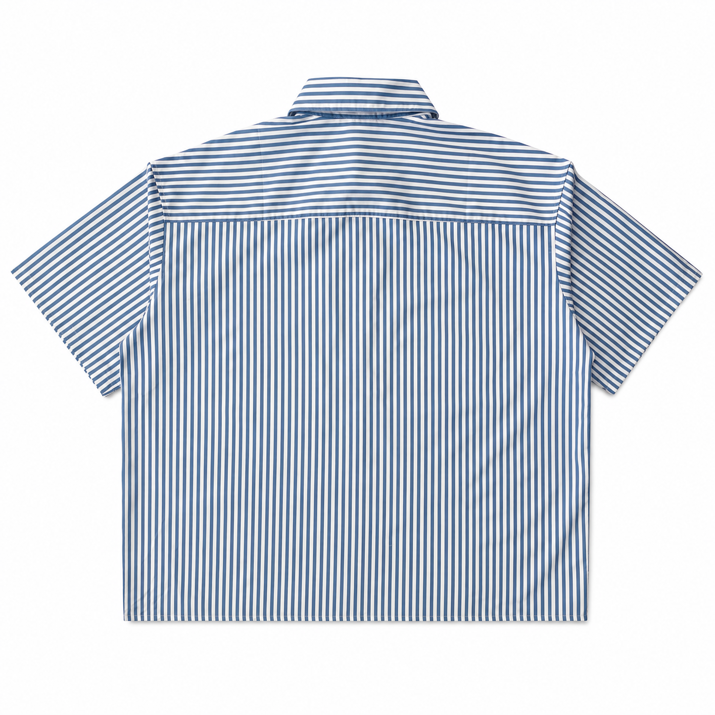 Royale Bay - Pinstripe White/Blue