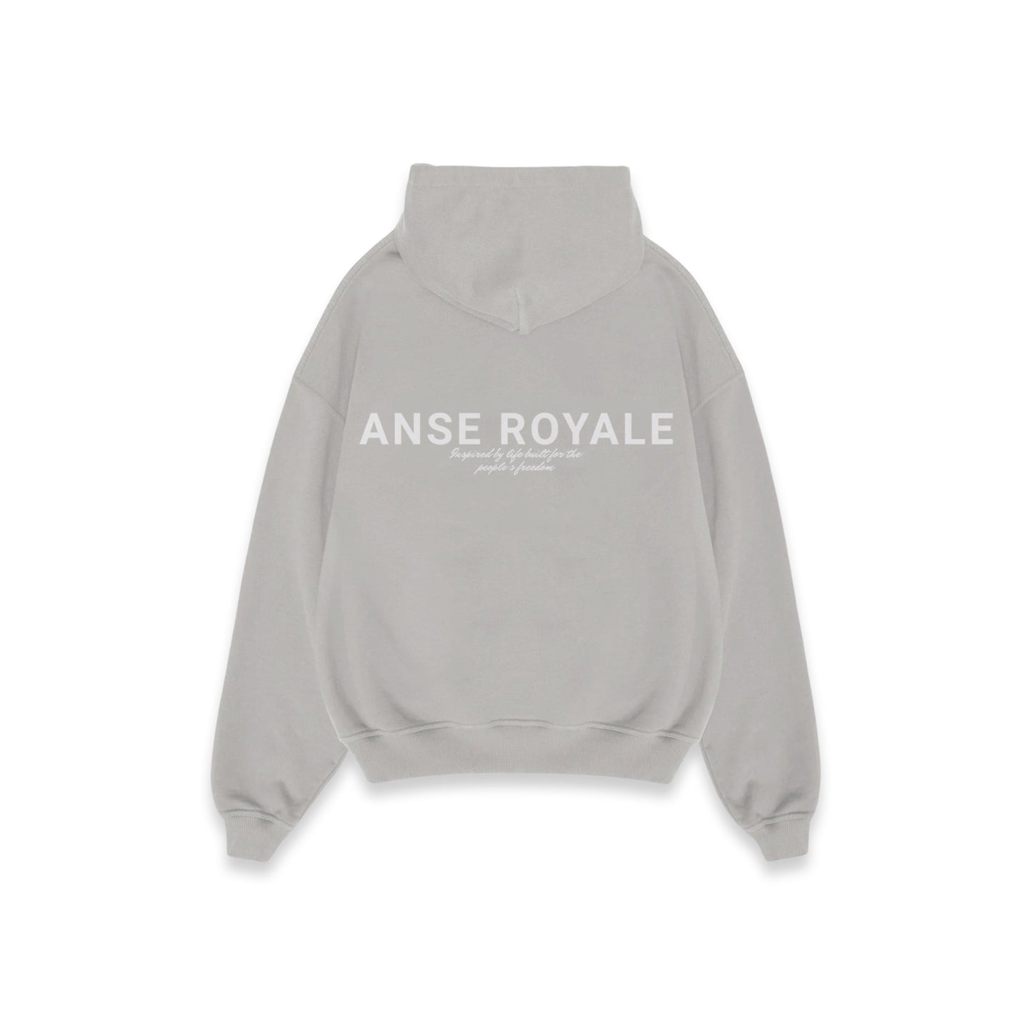 Signature Origins Hoodie Grey - Premium hoodies from ANSE ROYALE - Just $159! Shop now at ANSE ROYALE