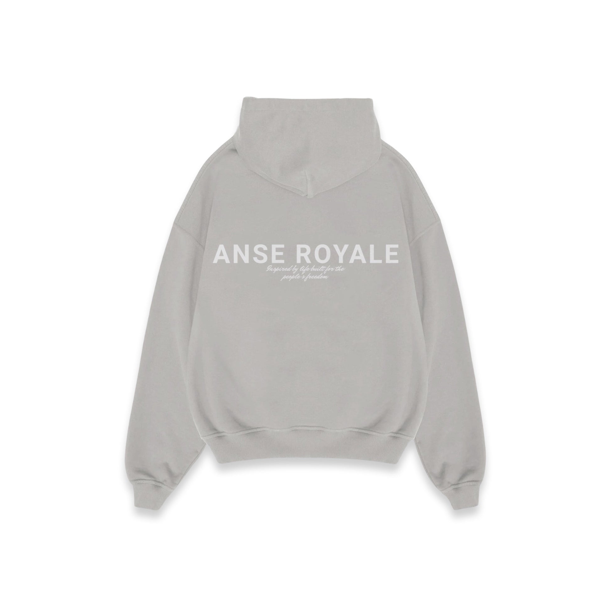 Signature Origins Hoodie Grey - Premium hoodies from ANSE ROYALE - Just $159! Shop now at ANSE ROYALE