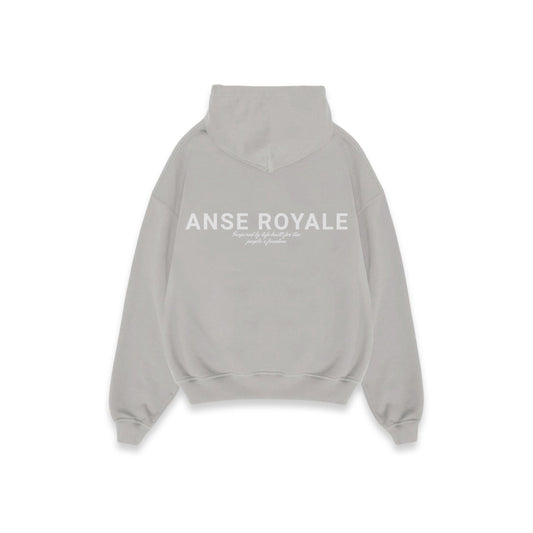 Signature Origins Hoodie Grey - Premium hoodies from ANSE ROYALE - Just $159! Shop now at ANSE ROYALE