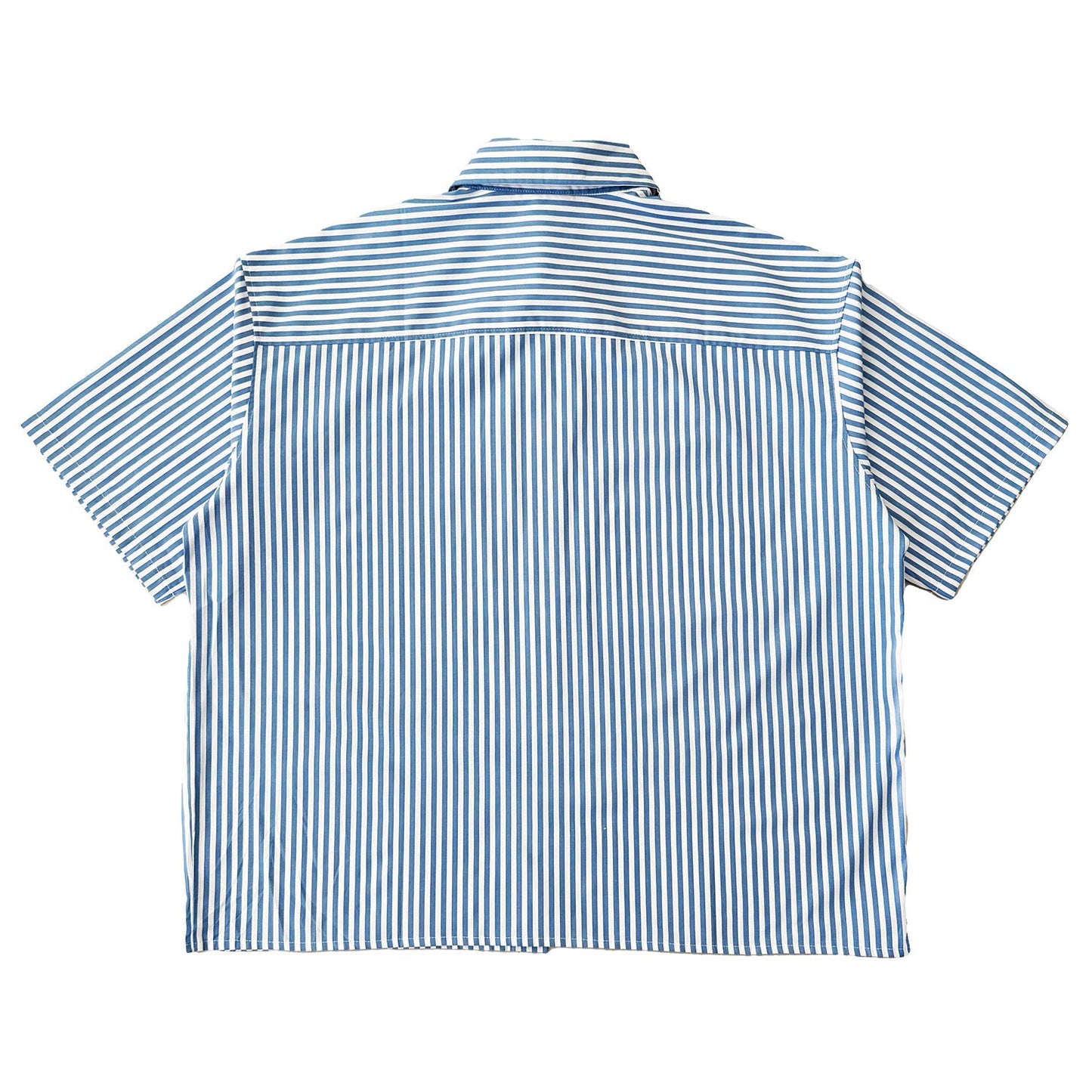 Royale Bay - Pinstripe White/Blue