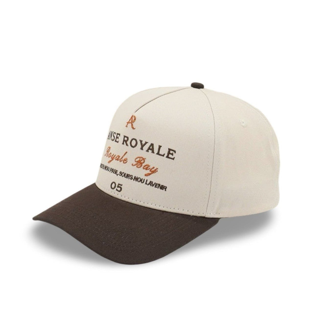 Zarden 05 Snapback Hat Brown/Beige - Premium Accessories from ANSE ROYALE - Just $60! Shop now at ANSE ROYALE